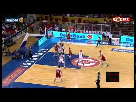 Basket 2011/12 - Galatasaray Cafè Crown Vs Tofas 80-66(4th Round Game 1)