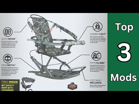 Top 3 Upgrades for Summit Climbing Treestands