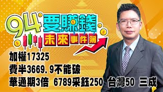 加權17325 費半3669.9不能破