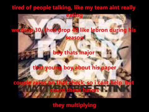 young flashy and cocky lyrics video matti baybee ft tink