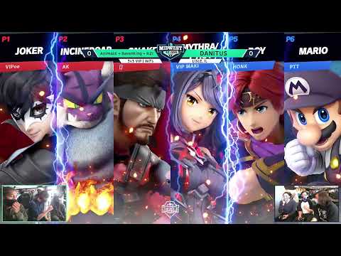 Midwest Arcadian 3 3v3 VIP - Team Ravenking Vs. SUPER DANITUS SSBU