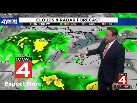Metro Detroit weather forecast Aug. 12, 2023 -- 7 a.m. Update