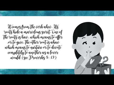 IN HIS PERFECT IMAGE PODCAST - HEBREW WORD SERIES - EPSIODE 24: AHAVAH