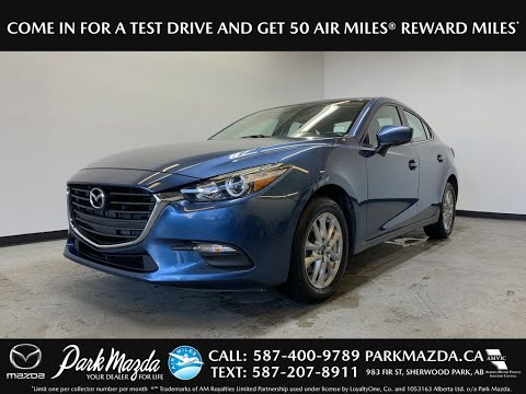 BLUE 2017 Mazda Mazda3 GS Review   - Park Mazda