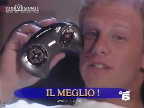 Sega Mega Drive con Ian Ziering - Pubblicità Italiana integrale (1993)