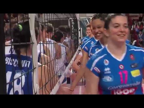 Novara - Vicenza 3-0 - Highlights - 26^ Giornata - MGS Volley Cup 2015/16