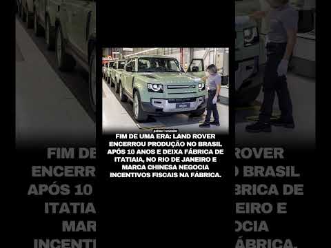 É o fim da Land Rover no Brasil ? #carros #curiosidades