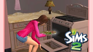 🍪 💖 Pink Walls, Rain, and Cookies | The Sims 2 No Commentary Gameplay
