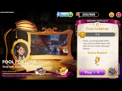 June's Journey Secrets 24R Scene 21 Cozy Lodgings Word Mode 4K ULTRA HD