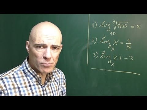 CÁLCULO CON LOGARITMOS. Ecuaciones logarítmicas