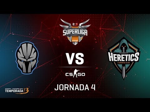Gbots VS Team Heretics - Mapa 2 - Jornada 4 - #SuperligaorangeCSGO4