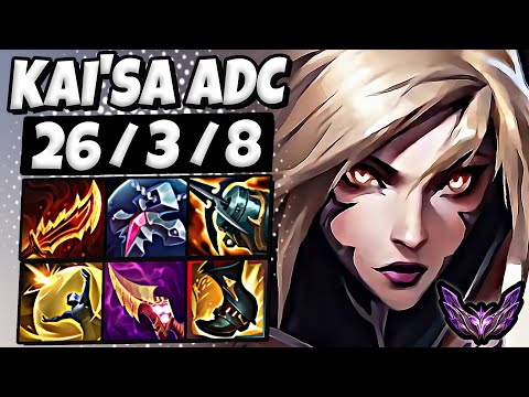 Kaisa vs Miss Fortune [ ADC ] Lol Korea Master Patch 25.14