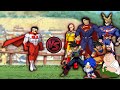 Omni Man Vs EVERYONE Omni Man Vs Bardock Goku Superman Saitama More Cartoon Fight Animation
