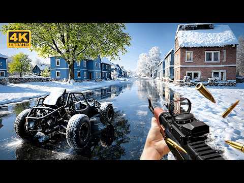 PUBG PC NEW : ERANGLE SOLO SNIPER TPP 4K GAMEPLAY (No Commentary)