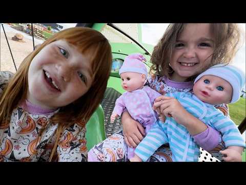 CRAZY BABiES at the PARK!!  Adley helps Navey get cereal then play Baby Moms! irl Spy Niko & Spy Dad