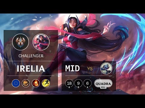 Irelia Mid vs Fizz - EUW Challenger Patch 9.7