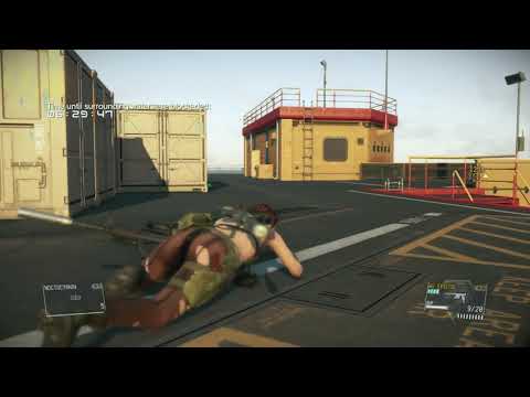 MGS5 - fob ghost infiltration - lvl74- base platform
