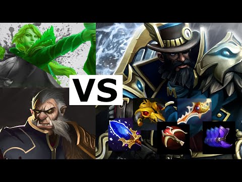 Smoody Plays Dota 2! Divine Rapier Kunkka Hard Splash Damage Build vs. Windrange and Lycan