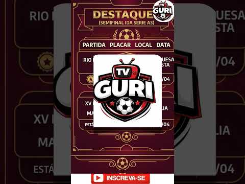 SERIE A3 JOGOS DE IDA - #saopaulo  #marilia #santos #riopreto #futebol #fifamobile