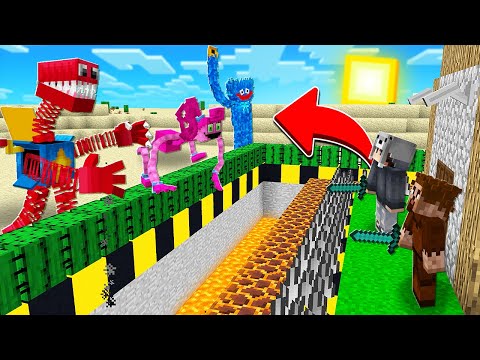 KORKUNÇ CANAVARLAR VS EN GÜVENLİ EV - Minecraft