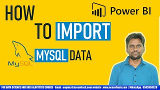 Chapter 3 : How to Import MySQL Database Tables into Power BI | Step-by-Step Guide