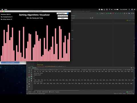 Java Sorting Algorithm Visualizer Under Development