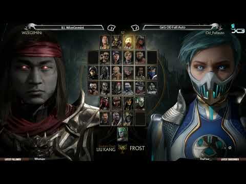 KM Season 1 Finale ILL Wize Gemini (Liu Kang) vs GxG OD Full Auto (Frost) FT5