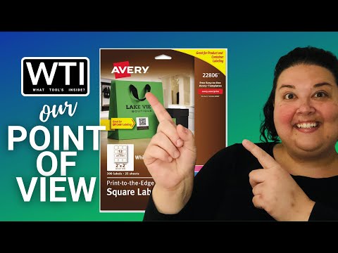 Avery Square Permanent Labels - WTI product video review