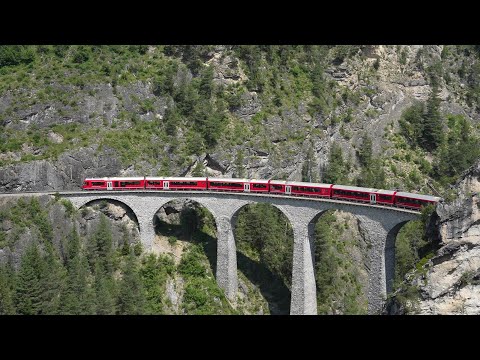Marco's Modellbahn  Unterwegs in Graubünden Teil 1 – Die Glacier Express Strecke