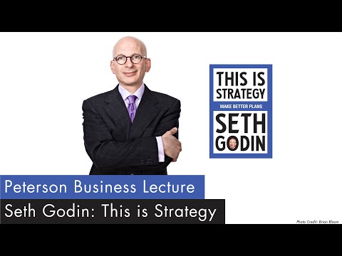 Greenwich Library Peterson Business Lecture: Seth Godin: This is Strategy