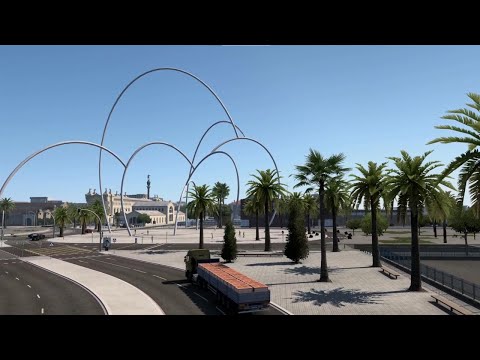 ETS2: Cruising Iberia Load 15 part 1: Scenic Barcelona to Lleida