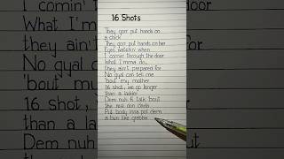 stefflon don 16 shots lyrics #16shots #lyrics #stefflondon