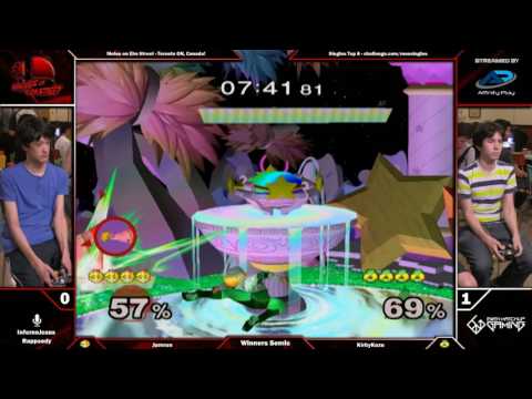 Melee on Elm Street   1v1 Winners Semis   KirbyKaze vs Jamrun