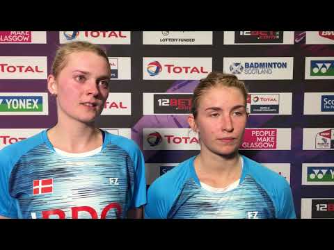 Julie Finne-Ipsen og Rikke Søby taber desværre tæt VM-debut