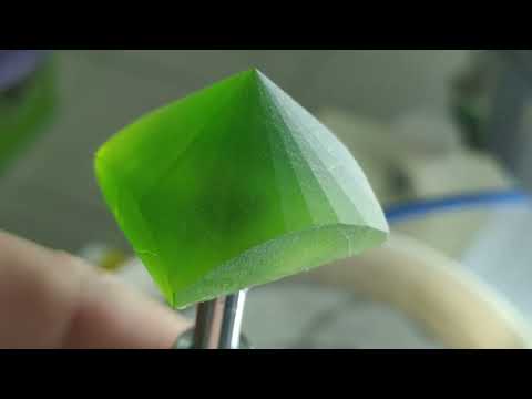 How to facet a glass