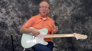 Video thumbnail for 2020 Bilt ESG Solid Body Surf Green by Lawman Guitars