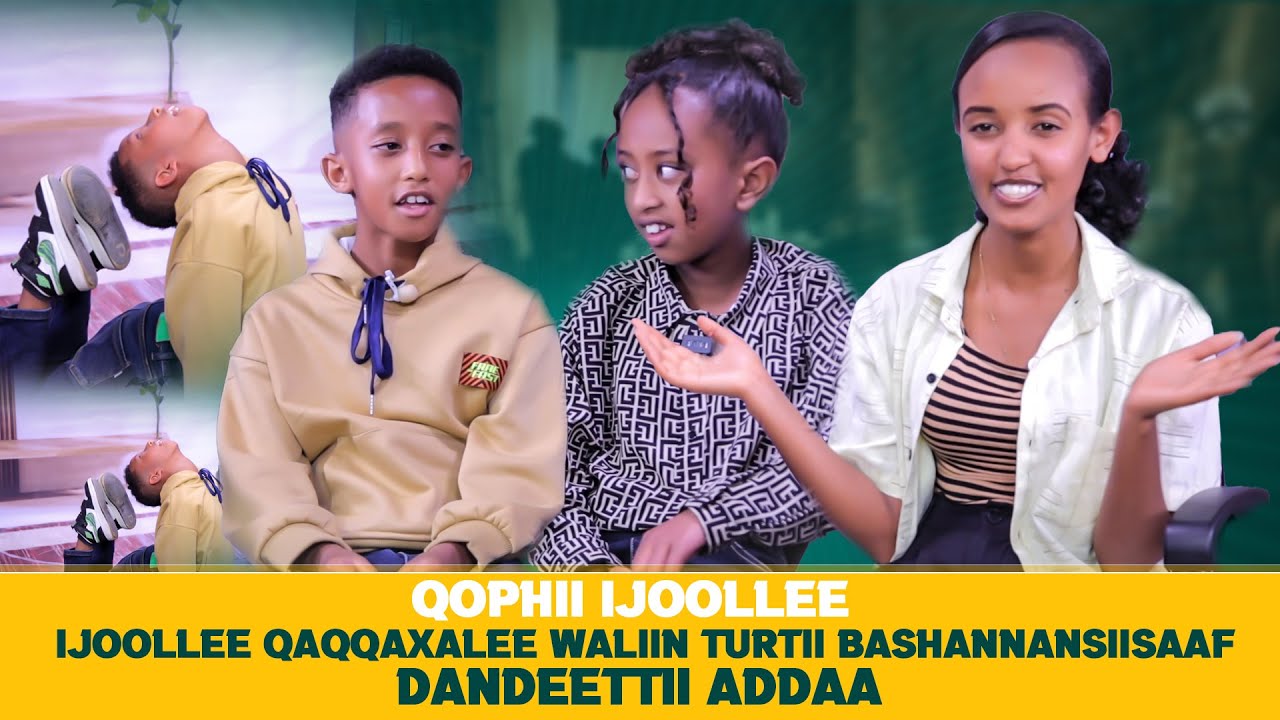 Ijoollee Qaqqaxalee Waliin Turtii Bashannansiisaaf Dandeettii Addaa - Qophii Ijoollee
