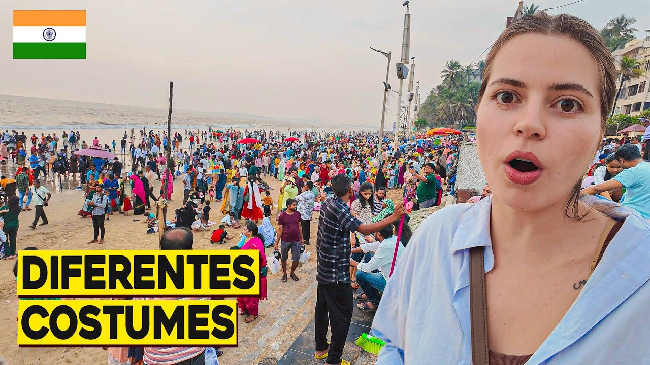 A REALIDADE CAÓTICA (e chocante) DE UMA PRAIA NA ÍNDIA