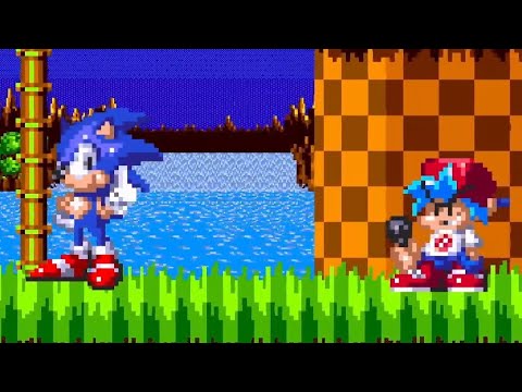 Friday Night Funkin | RodentRap (Sonic Legacy) PixelArt Skin [FNF Mod]