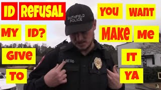 🔴ID Refusal🔴You want my ID? Make me give it to ya🔵1st amendment audit🔵