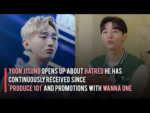 Yoon Jisung Opens up about Hatred He has Continuously Received Since 'Produce 101'