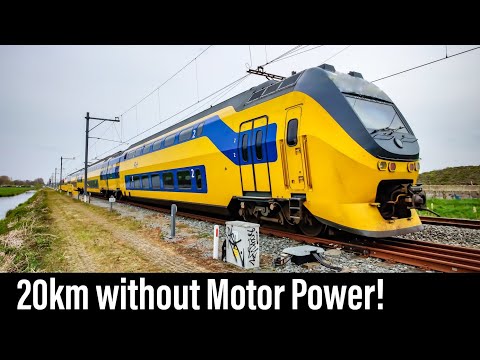 Trein Cabinerit / 20km uitrollen / Amsterdam - Woerden - Amsterdam / VIRM Intercity / Mei 2021