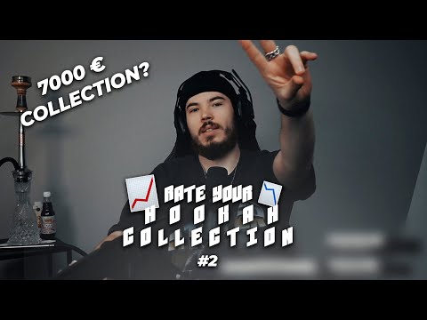 SHISHA KOLLEKTION im Wert von 7000€? 📊  #RateYourHookahCollection #2 | @AljoschaYannick