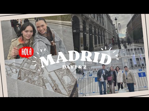 dias 1 e 2: madrid, espanha | palácio real de madrid, catedral de almudena, praça de españa, museu do prado