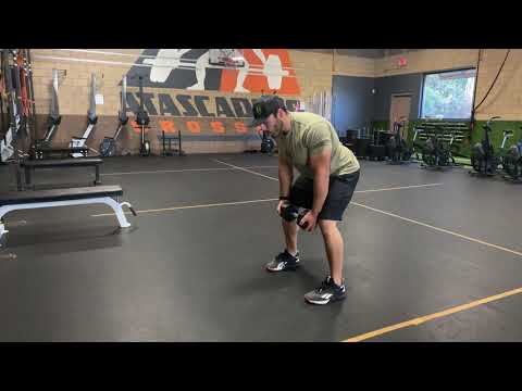 Bent Over Front Delt Raise