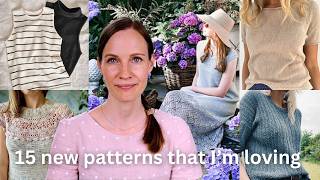 July 2024 Knitting Pattern Releases: 15 Stunning Patterns