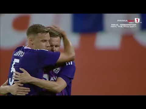 Veteranul Josip Ilicic, super execuție din marginea careului în poarta Universității Craiova