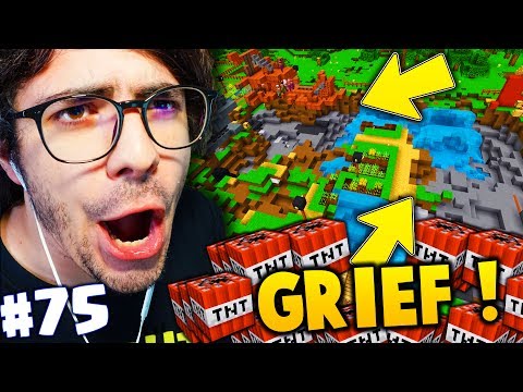 HO GRIEFFATO E FATTO ESPLODERE UN INTERA BASE!! - ATABICRAFT VANILLA Multiplayer Minecraft [ITA] #75