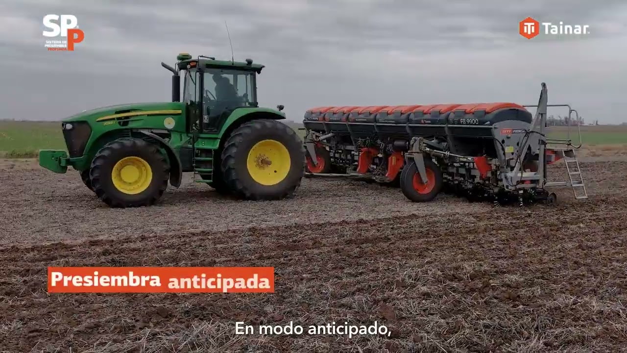 Video: Comenzó la era de la presiembra profunda — Sistema TAINAR SPP®