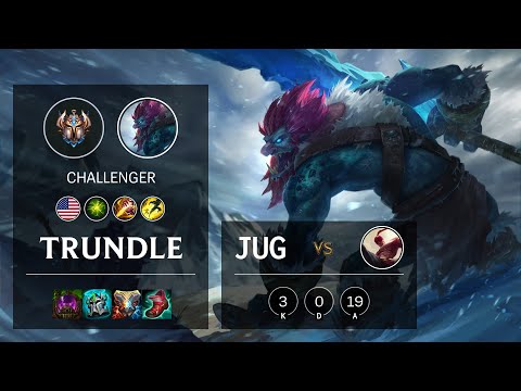 Trundle Jungle vs Lee Sin - NA Challenger Patch 11.5